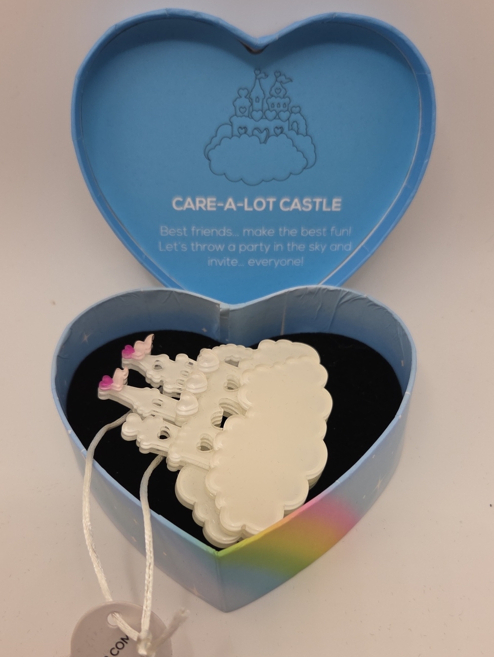 Erstwilder Care Bears Care A Lot Castle Brooch